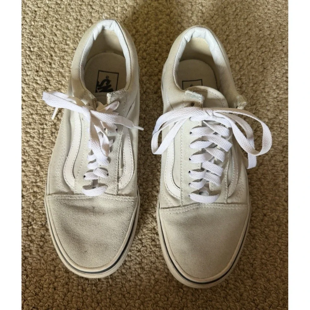Vans Suede Old Skool Lace Up Sneakers Mens Size 8 Womens 9.5‎